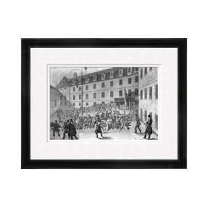  Arrival Of The Convicts At Bicetre Framed Giclee Print 