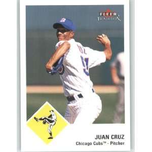  2003 Fleer Tradition #153 Juan Cruz   Chicago Cubs 