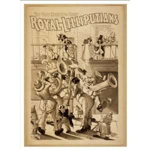  Historic Theater Poster (M), Royal Lilliputians the only 