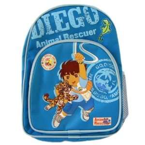  Diego Animal Rescuer Backpack Bag w/ bottle  Toddler size 