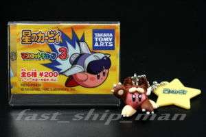 TOMY Nintendo game kirby collection 3 keychain A  