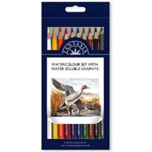  Water Color Set With Water Soluble Graphite Arts, Crafts 