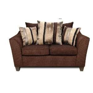   Upholstery Lizzy Loveseat   Romance Brown/Kendu Onyx