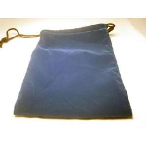  Large Blue Cloth Dice Bag (6x9) Toys & Games