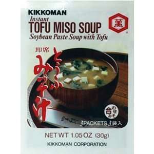 Kikkoman, Mix Soup Miso Tofu, 1.1 OZ (Pack of 12)  Grocery 