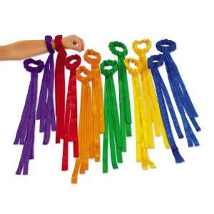  Rainbow Wrist Ribbons Toys & Games