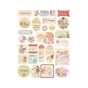  Kitschy Kitchen Stickers 12X8 Sheet Arts, Crafts & Sewing