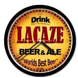  LACAZE beer and ale cerveza wall clock 