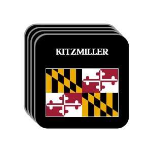  US State Flag   KITZMILLER, Maryland (MD) Set of 4 Mini 