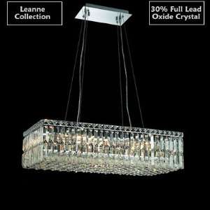  3525 Contemporary Modern Chandelier Lead Oxide Crystal 