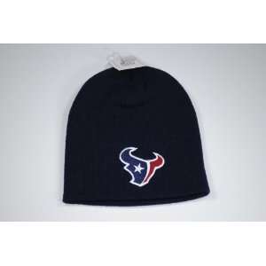   Houston Texans Navy Blue Knit Beanie Cap Winter Hat 