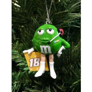  Gift Creations Kyle Busch Green M&M Pit Crew Ornament 
