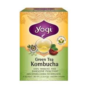  Yogi Tea Organic Green Tea Kombucha   16 Tea Bags Health 