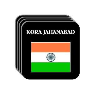  India   KORA JAHANABAD Set of 4 Mini Mousepad Coasters 