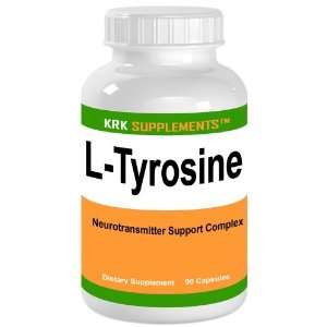   Tyrosine 500mg 90 capsules KRK SUPPLEMENTS