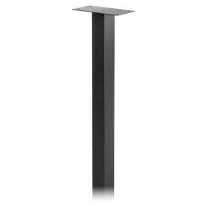 Pedestal In ground Mounted Post   Black 