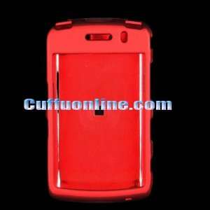  Cuffu   Red   Blackberry 9550 Storm 2 Rubber Case Cover 
