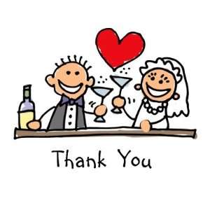  Wedding Thank You Stickers Arts, Crafts & Sewing