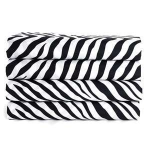  Zebra 200 Thread Count Sheet Set Twin Size Everything 