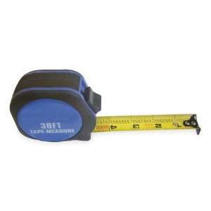  Measuring Tapes Measuring Tape,30 Ft,Blk/Blue,Thumb Lock 