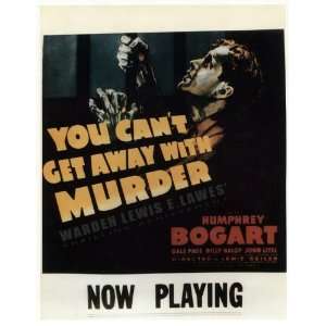  You Cant Get Away With Murder Movie Poster (11 x 14 