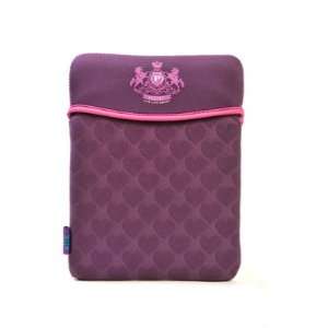  Pastry Neoprene Embossed Heart Purple Hoodie for iPad and 