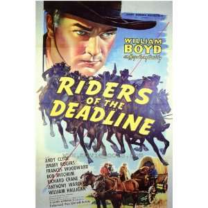  Riders of the Deadline   Movie Poster   27 x 40