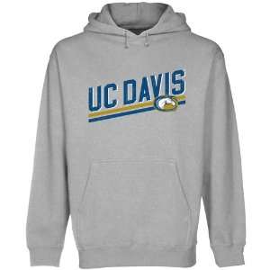  UC Davis Aggies Rising Bar Pullover Hoodie   Ash Sports 