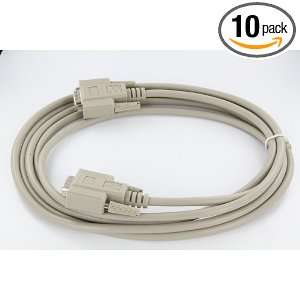  10 ft VGA MONITOR HD15 MALE   Male M/M EXTENSION CABLE 