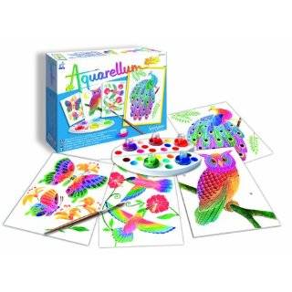 SentoSphere In the Park Artistic Junior Watercolor Art Kit with 4 