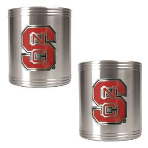  North Carolina State Wolfpack NCAA 2pc Stainless Can 