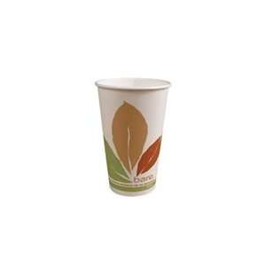  Bloom Bare Plastic Paper Hot Cup 8 Oz.   Case Health 