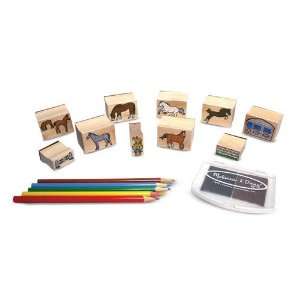  Horses Stamp Set Toys & Games
