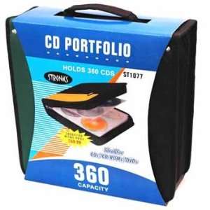  New 360 CD Holder Case Pack 12   334170 Electronics