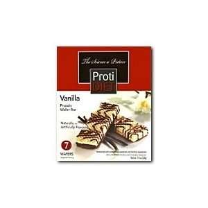  ProtiDiet Protein Wafer Bar   Vanilla (7/Box) Health 