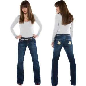  Minnesota Vikings Womens Denim Jeans   by Alyssa Milano 