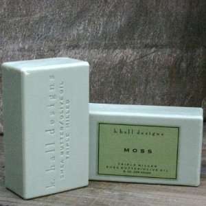    k. hall designs Moss Triple Milled Shea Butter Soap Beauty