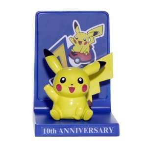  Limited Edition Pokemon 10th Anniversary Pikachu Figure 