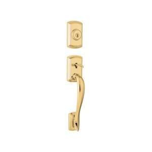 Kwikset 800AVHLIP L03S Avalon Lifetime Polished Brass Keyed Entry Hand