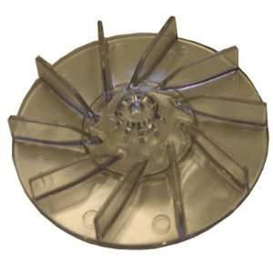 Eureka / Sanitaire Motor Impeller   Short Fin Lexan Fan / 1 piece 