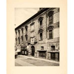  1902 Photogravure Padua Italy Italia Palace University 