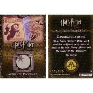  The Quibbler #/235 Prop Card P8  Harry Potter Order 