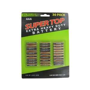  New 30 Pk Aaa Batteries X6 Case Pack 24   739075 Camera 
