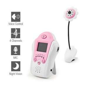    Baby Monitor with Night Vision and AV OUT (Flower Design) Baby