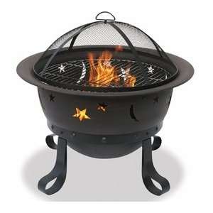   Blue Rhino Outdoor Firebowl with Stars and Moons Patio, Lawn & Garden