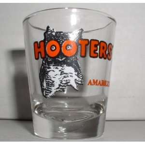  HOOTERS   ARMARILLO TEXAS SHOTGLASS