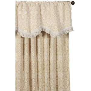  Dbl Woven Jacquard Chenille 96l Nice Gold/ivory