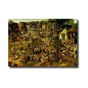  Fair With A Theatrical Performance 1562 Giclee Print