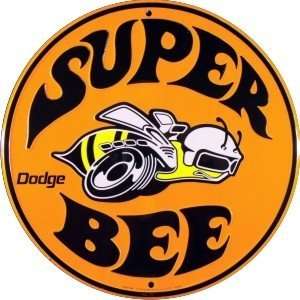 Super Bee Dodge Circular Sign