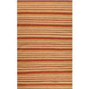  Linear Rug   3x5, Coral